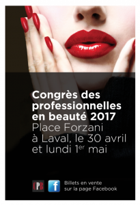 congres professionnelles beauté 2017 laval