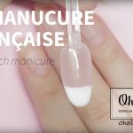 French Manicure with Oh Blush dip powder system