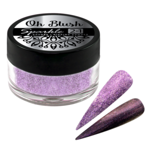 Oh Blush Sparkle Poudre 2 en 1 - 1007 Ashes of Violet (0.5oz)  Brillants|Mauve